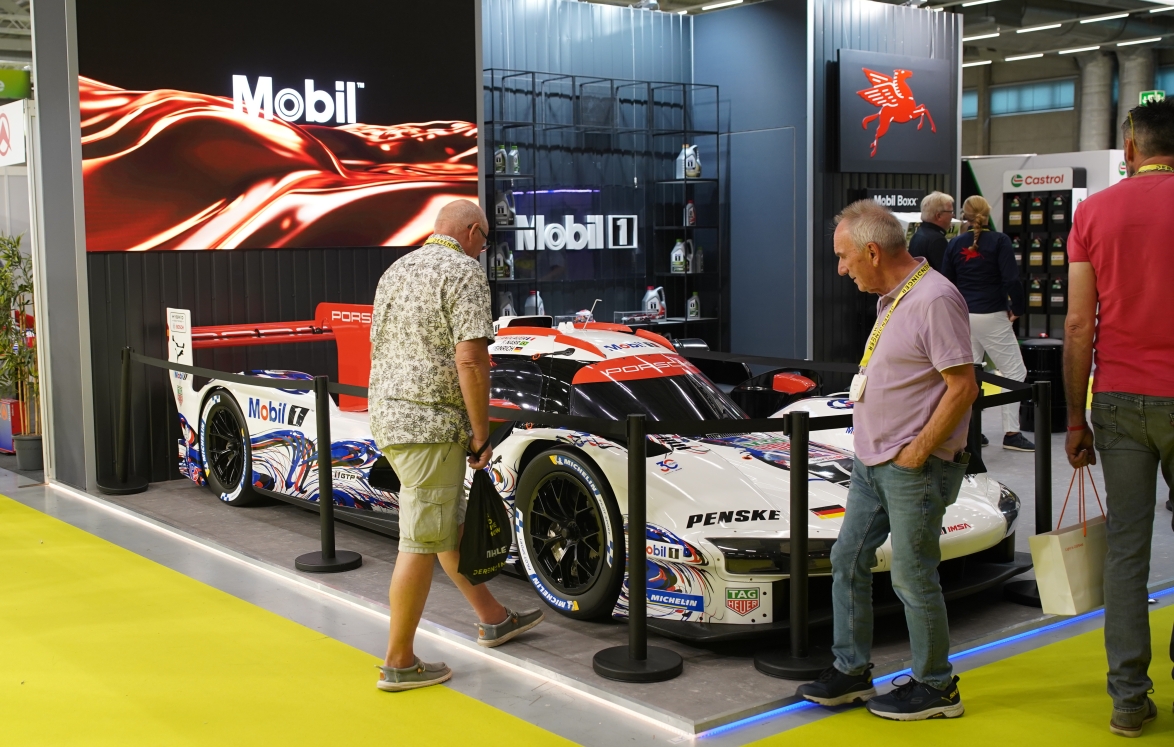 Ein IMSA-Racer als absoluter Hingucker Ein IMSA-Racer als absoluter Hingucker
