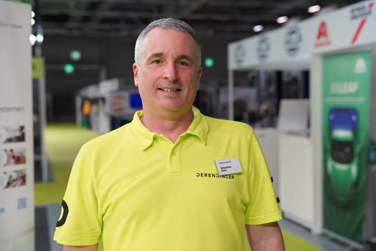 Sébastien Moix ist mit dem ersten Tag der SAS 2024 sehr zufrieden.