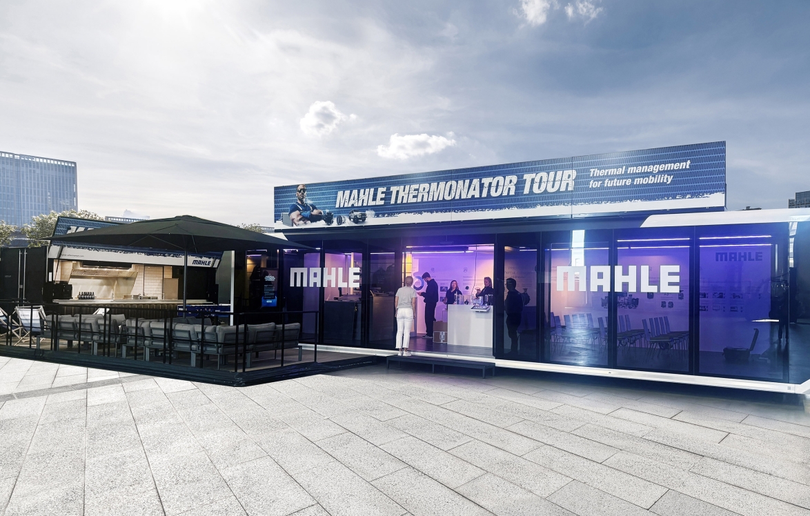 Die MAHLE Thermonator Tour macht an der SAS Halt Die MAHLE Thermonator Tour macht an der SAS Halt